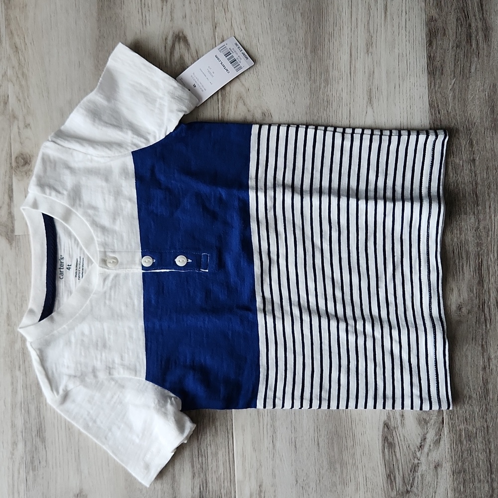 Carter's Henley Short Sleeve T Shirt
